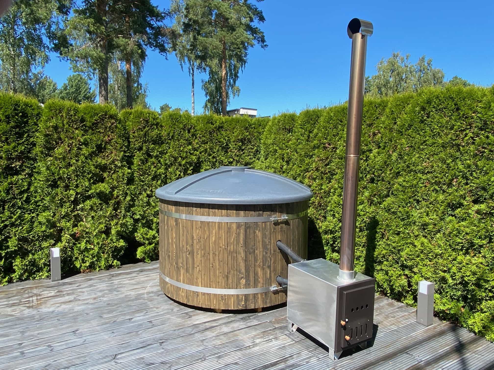 Wood Fired Hot Tub - PacRim